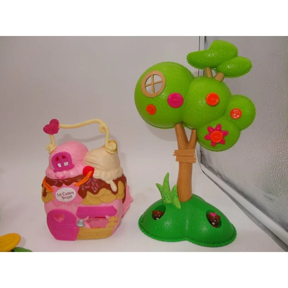 Lalaloopsy Tinies Ice Cream Shoppe‎ 2014 Take along and Mini Tree House